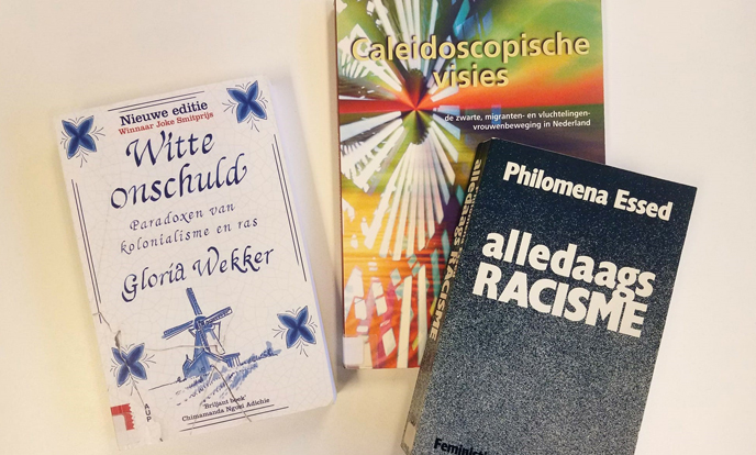 omslag boeken Witte onschuld, Caleidoscopische visies en Alledaags racisme
