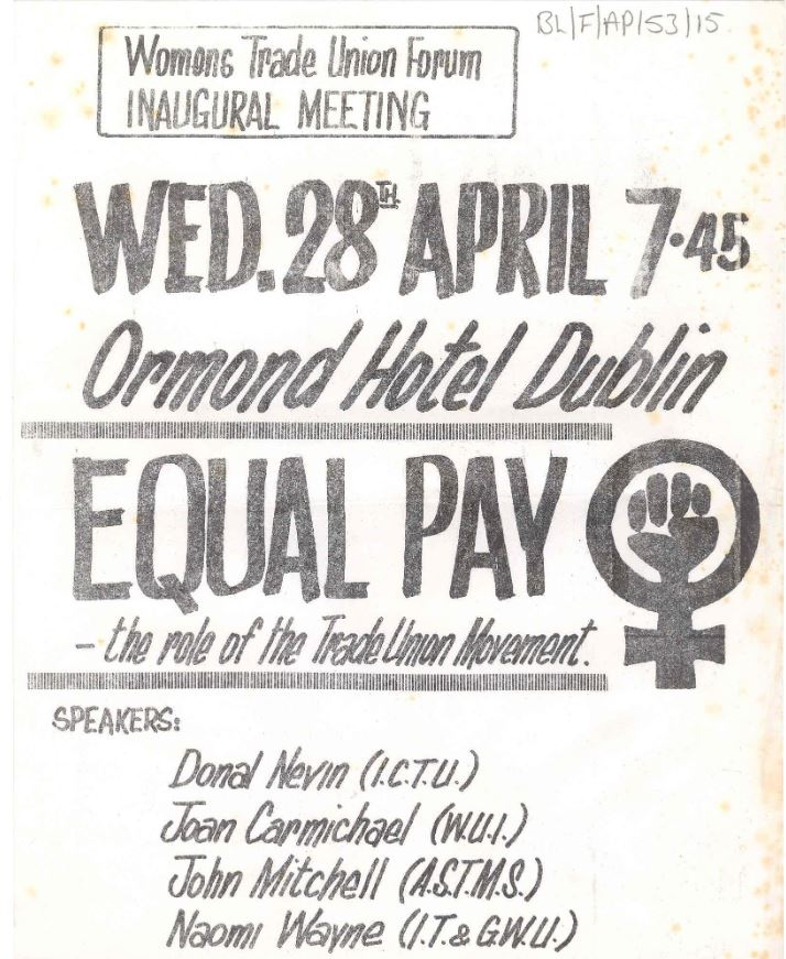 Poster - Women's Trade Union Forum